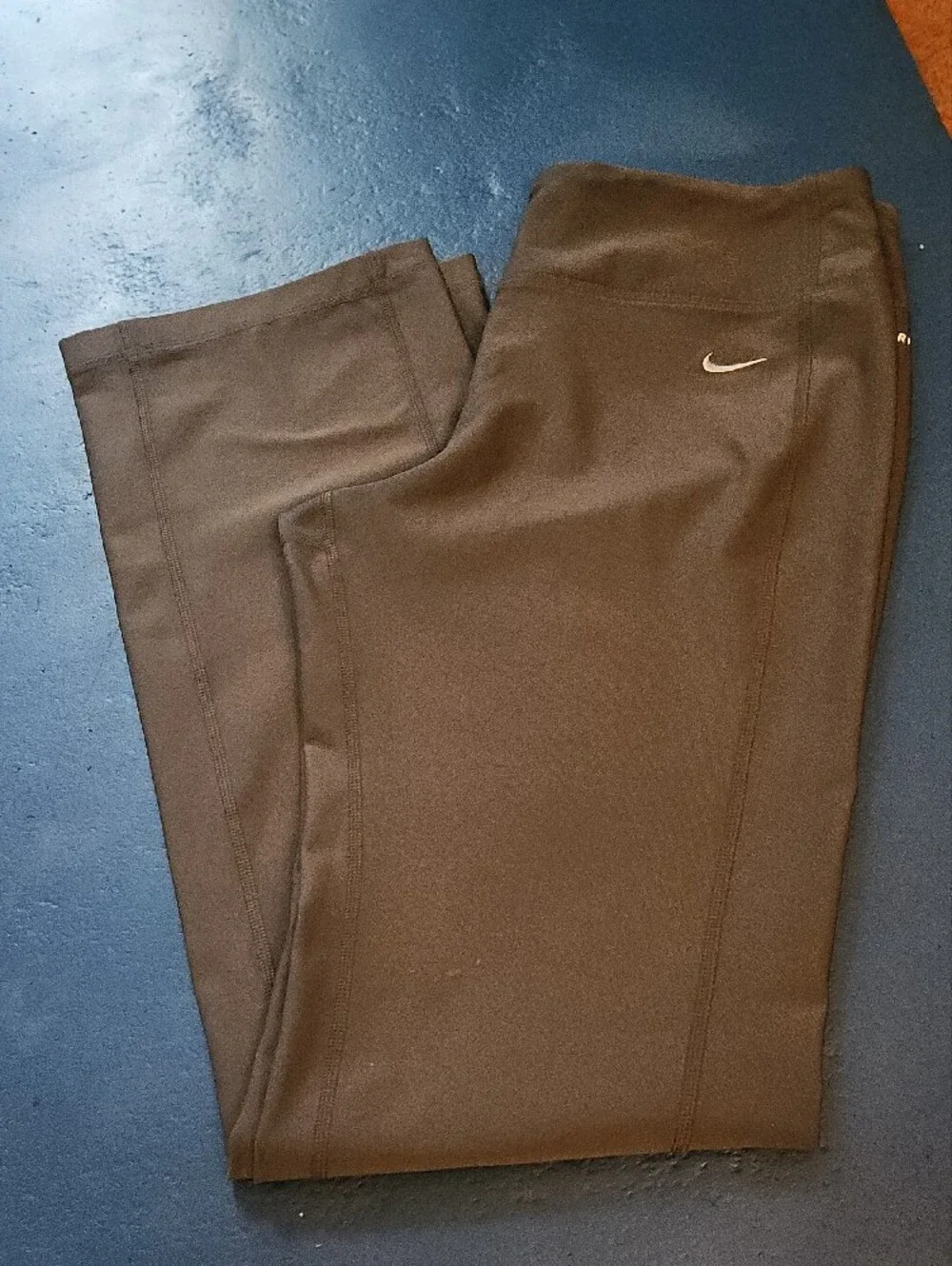 Nike Charcoal Grey Active Pants with  Swoosh
